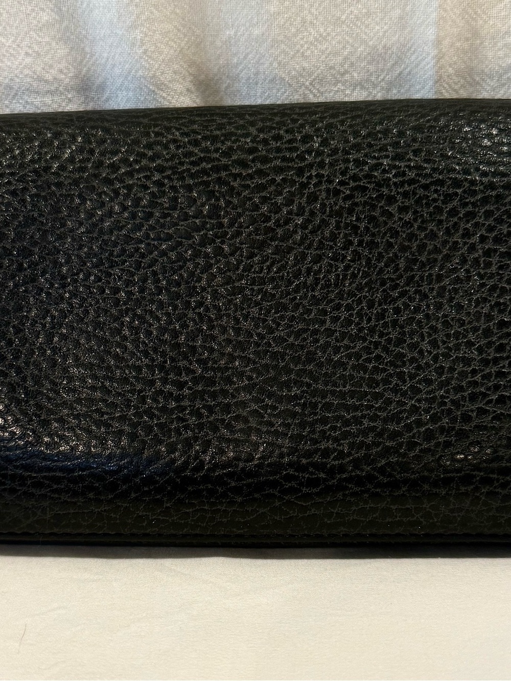 Vintage Burberry Black Pebbled Leather Women’s Wallet - Picture 3 of 13
